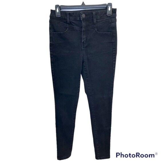 SO Juniors Black High Rise Ankle Jegging Size 7/28W - Picture 1 of 5